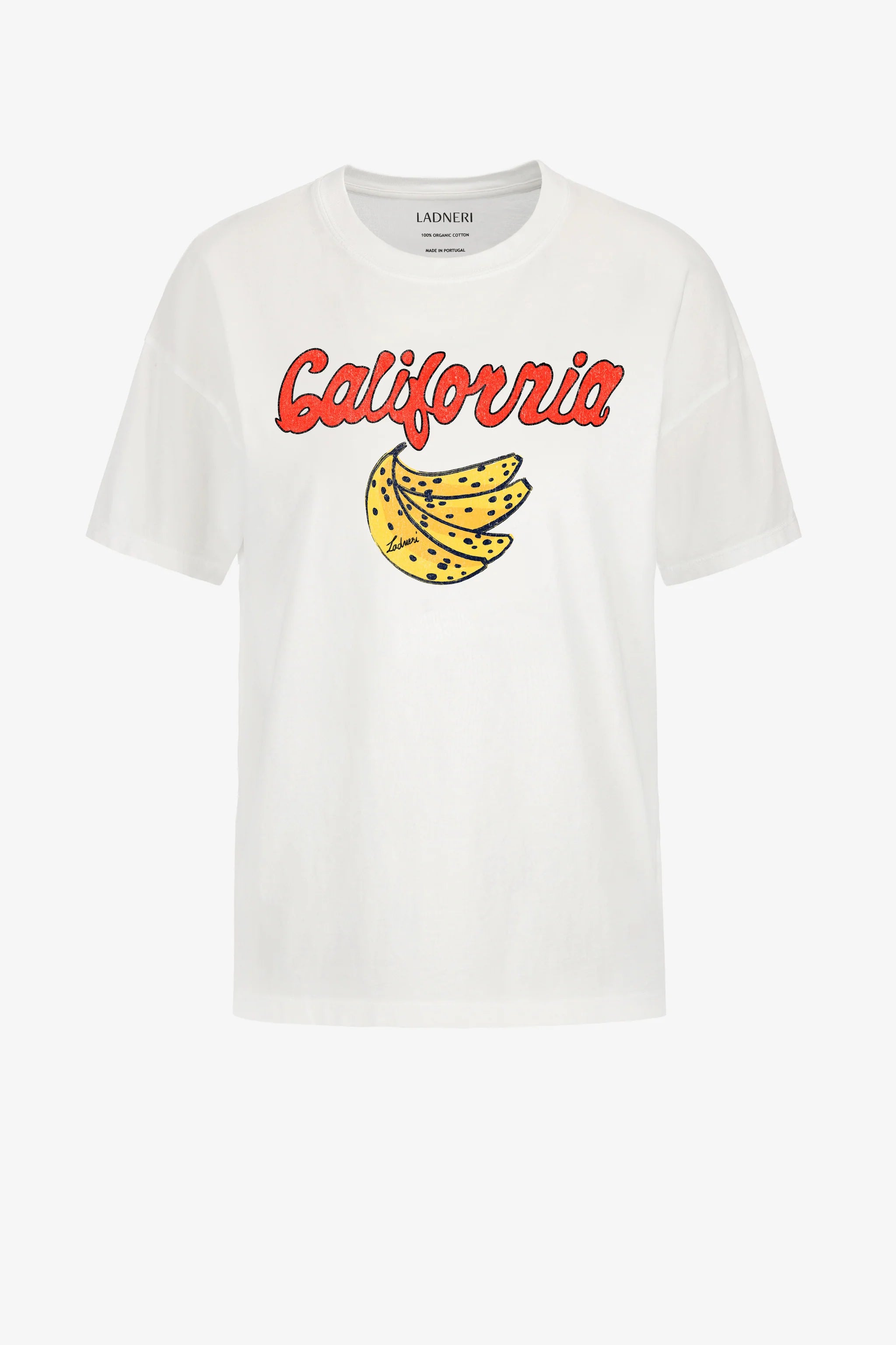 T-Shirt Banana white/red