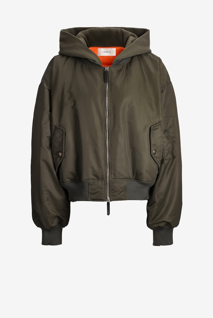 The Getty Bomber Jacket oliv