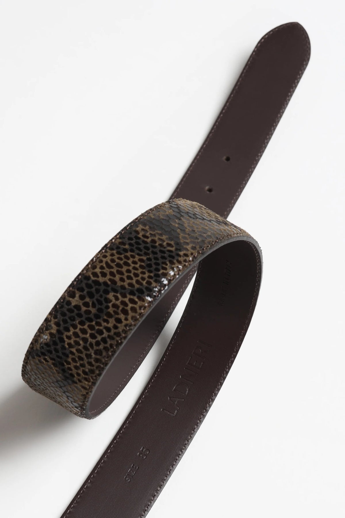 Velin Belt brown snake