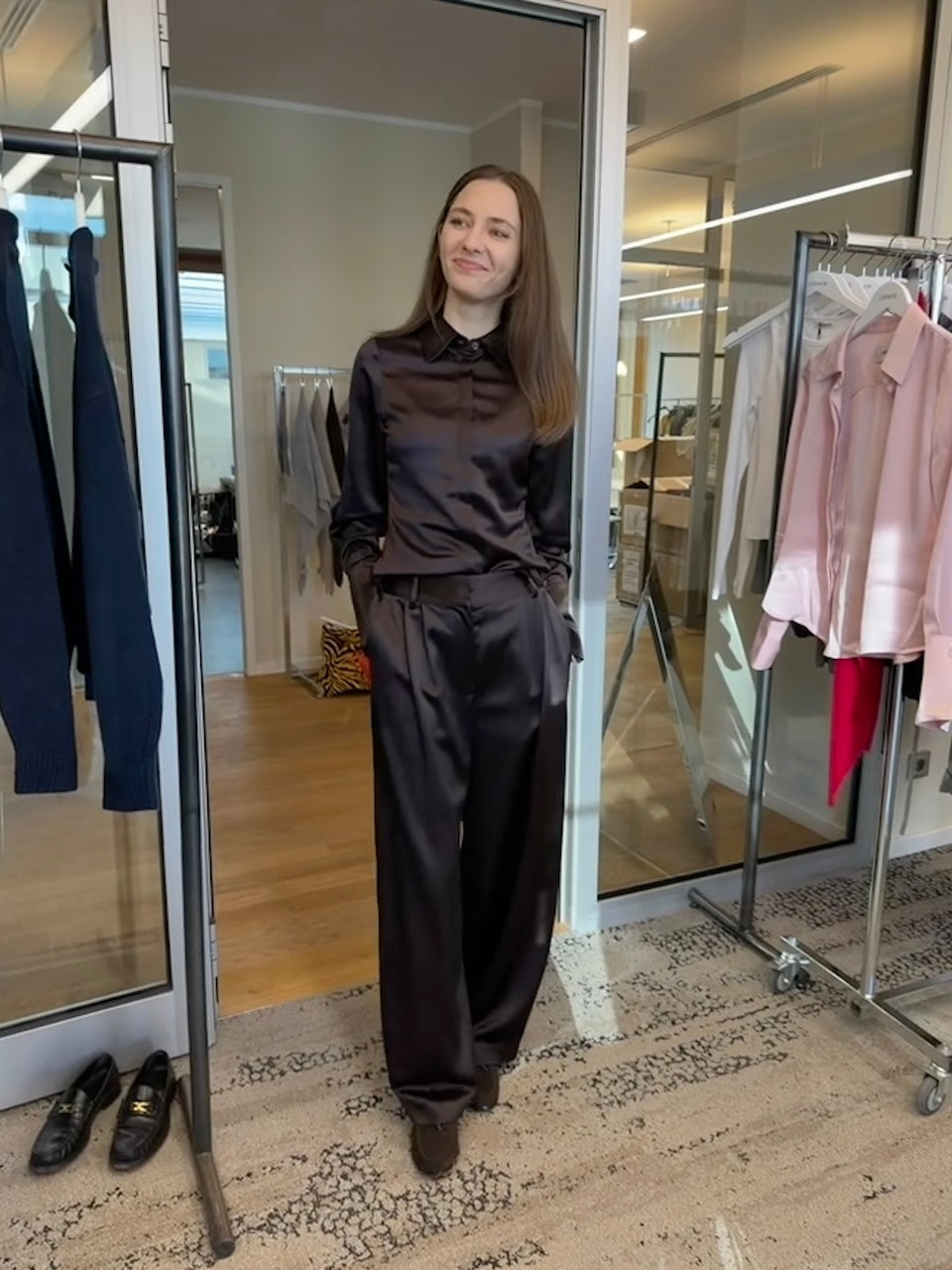 Vire Pants dark brown