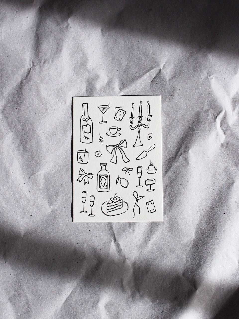 Postkarte 'Afternoon Soirée'