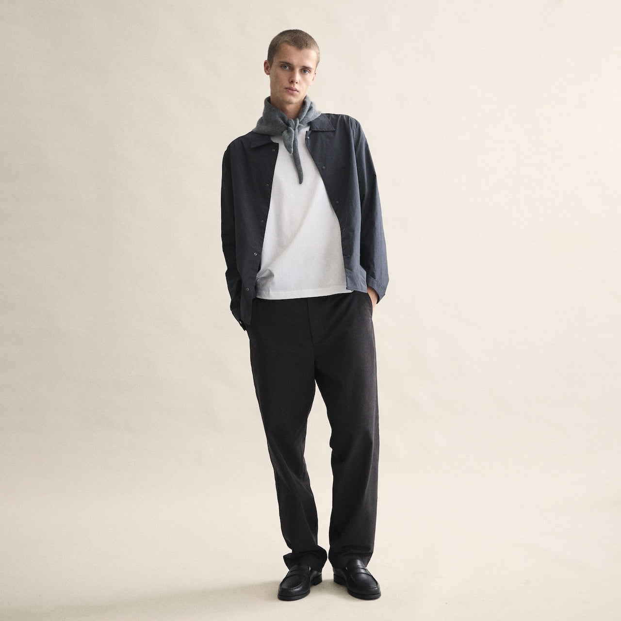 Sophie Scarf Bandana slate grey