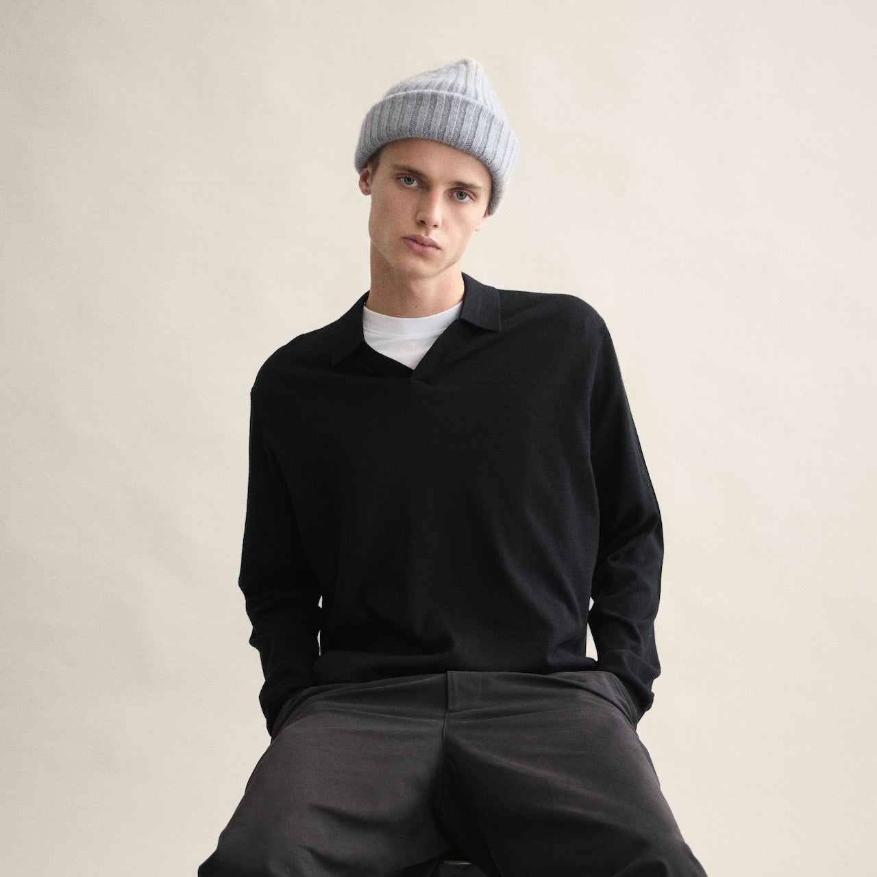 Le Grand Bonnet Beanie smoke