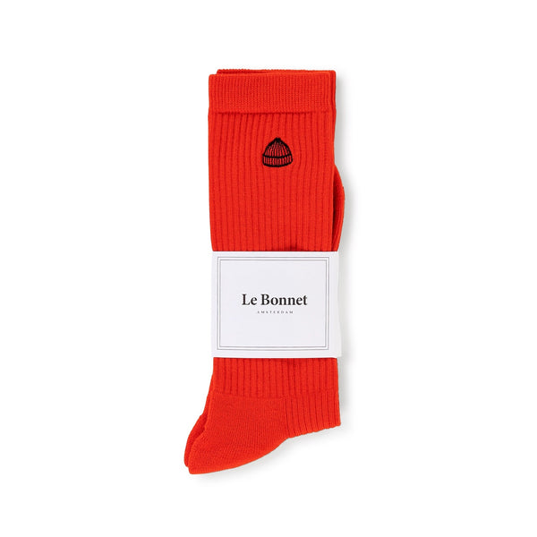 Socks crimson