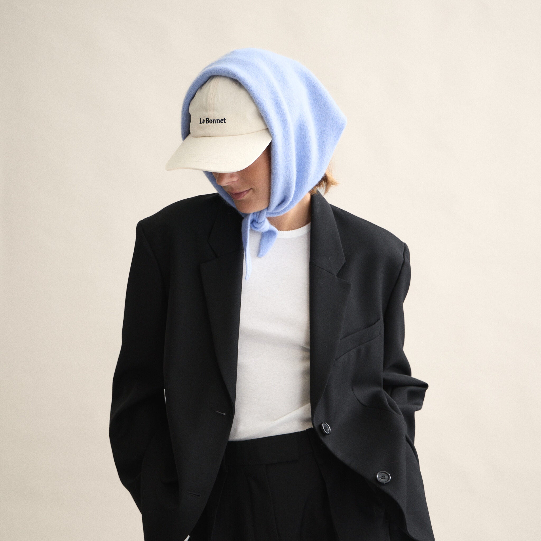Sophie Scarf Bandana light blue sky