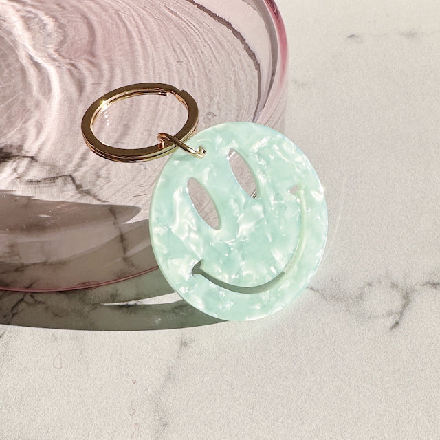 Schlüsselanhänger HAPPY mint