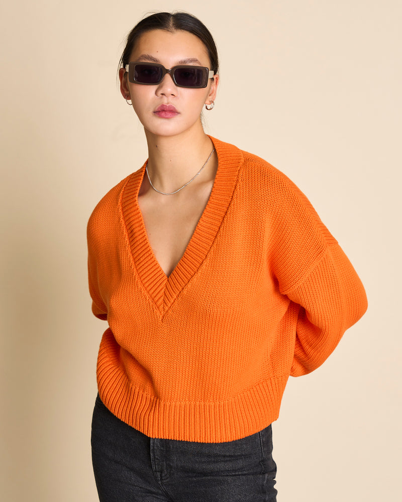 Luz Jumper bright orange