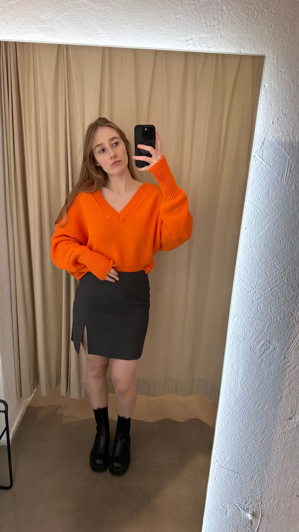 Luz Jumper bright orange