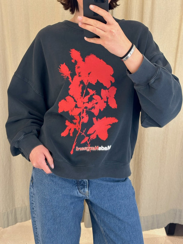Compact Cotton Atli Sweatshirt black
