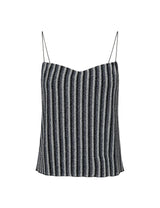 Glitter Jersey Simo Top glitter stripe/silver