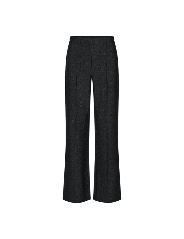 Glitter Stretch Pirla Pants black