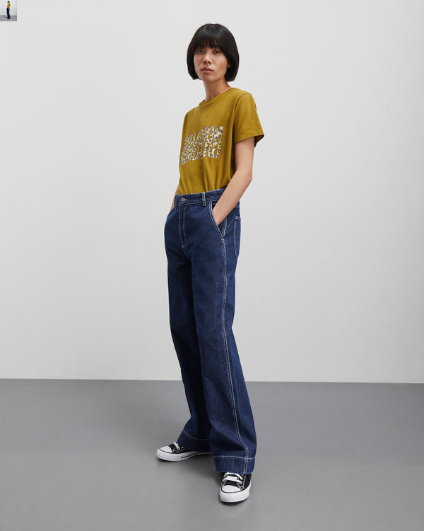Heavy Denim Kargo Pants powder/blue