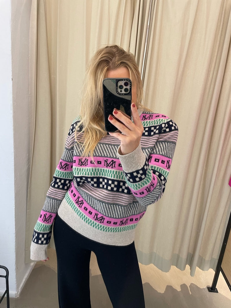 New Nordic Sonda Sweater jacquard multi