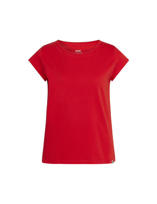 Organic Jersey Teasy Tee FAV fiery red