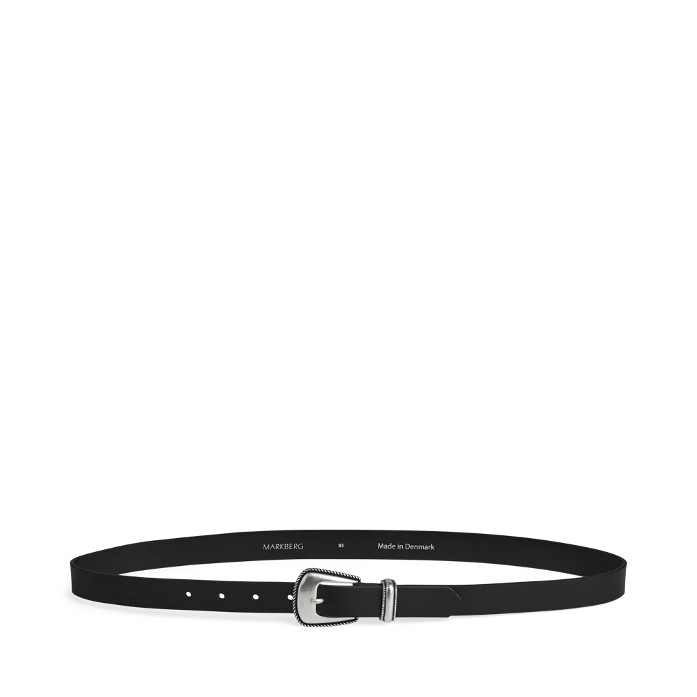 PaigeMBG Belt black silver