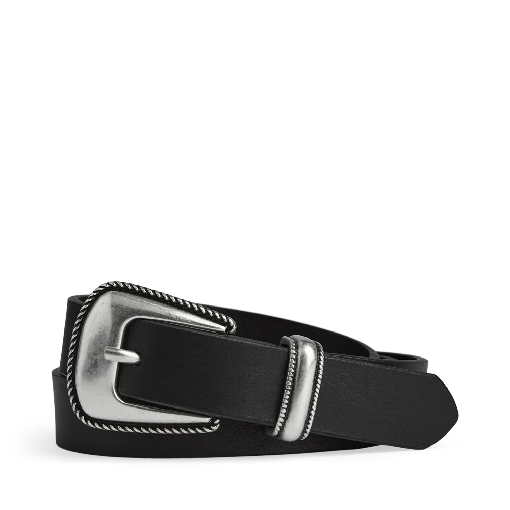 PaigeMBG Belt black silver