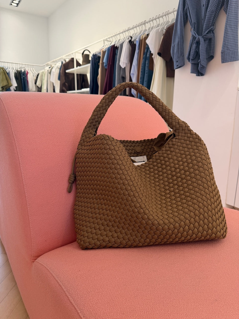 MARREA Brauner Shopper Laptop-geeignet | Office, Strand & City