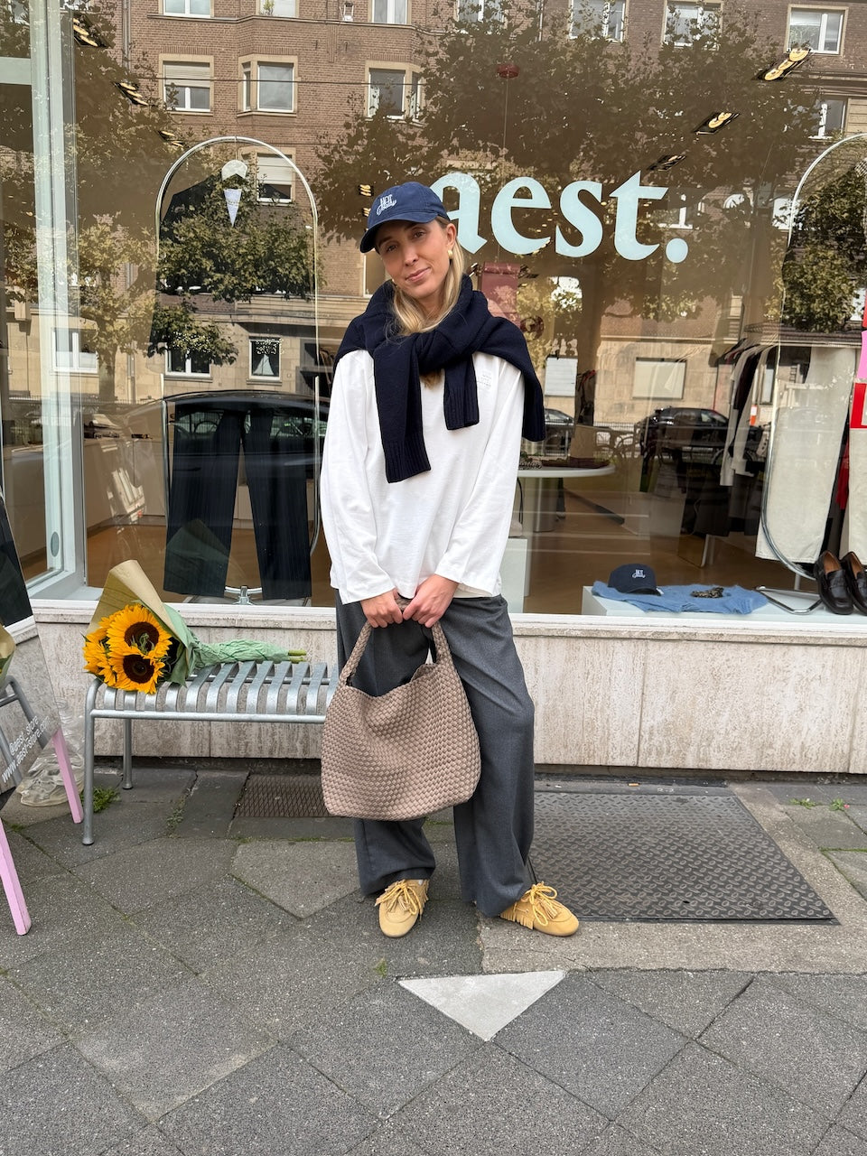 Marrea Large Bucket taupe secret