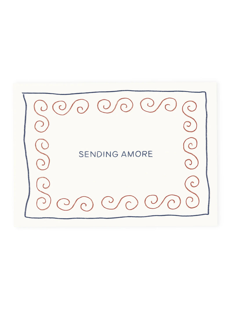 Postkarte 'Sending Amore'