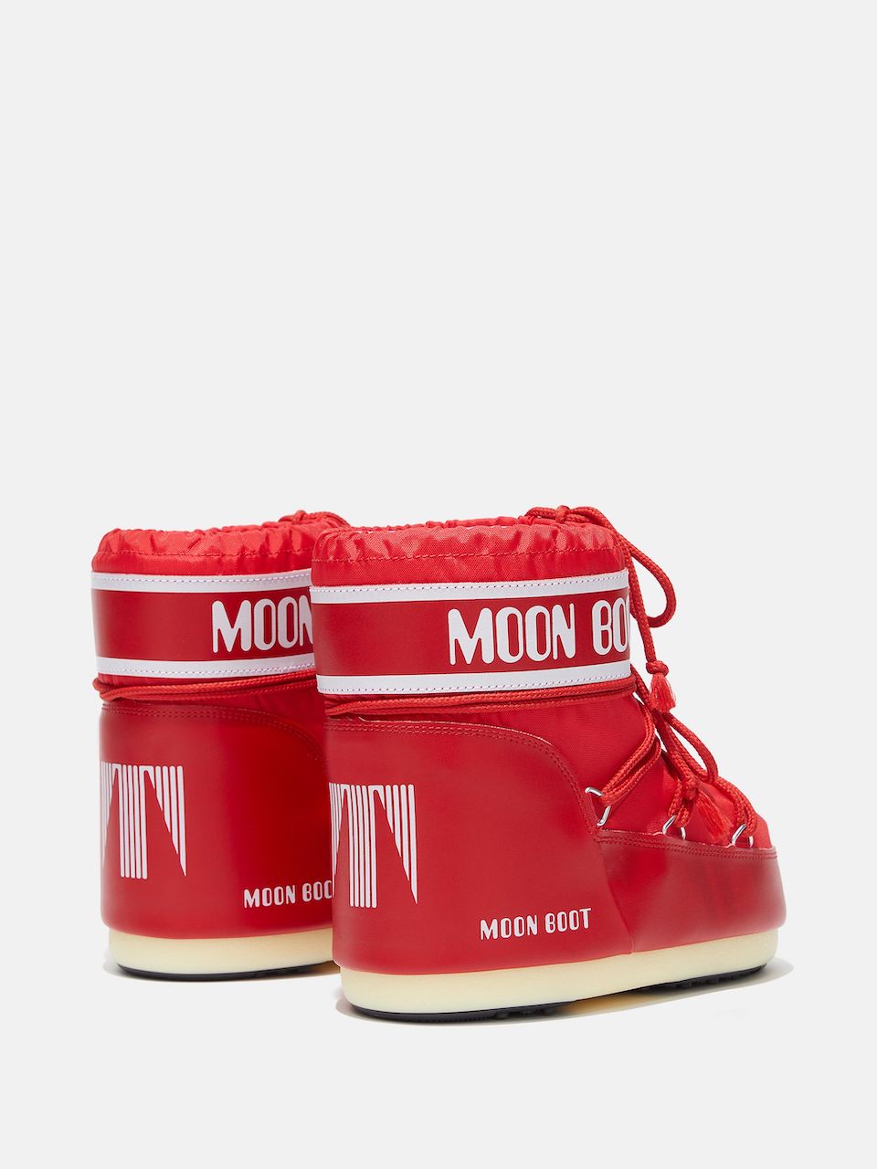 Moon Boot Icon Low Nylon red