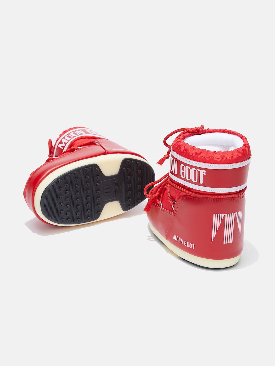 Moon Boot Icon Low Nylon red