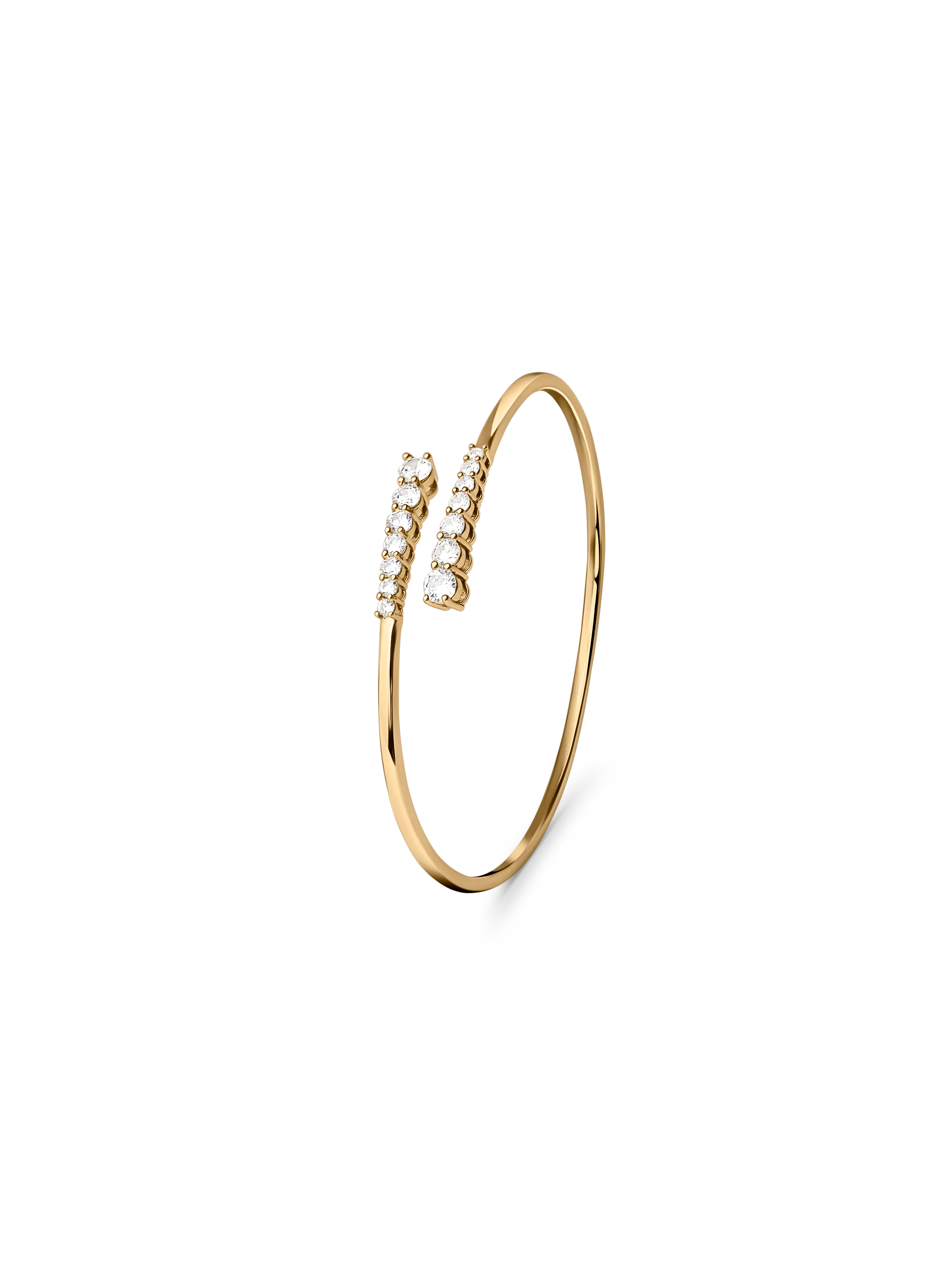 Aurora Bangle Bracelet golden