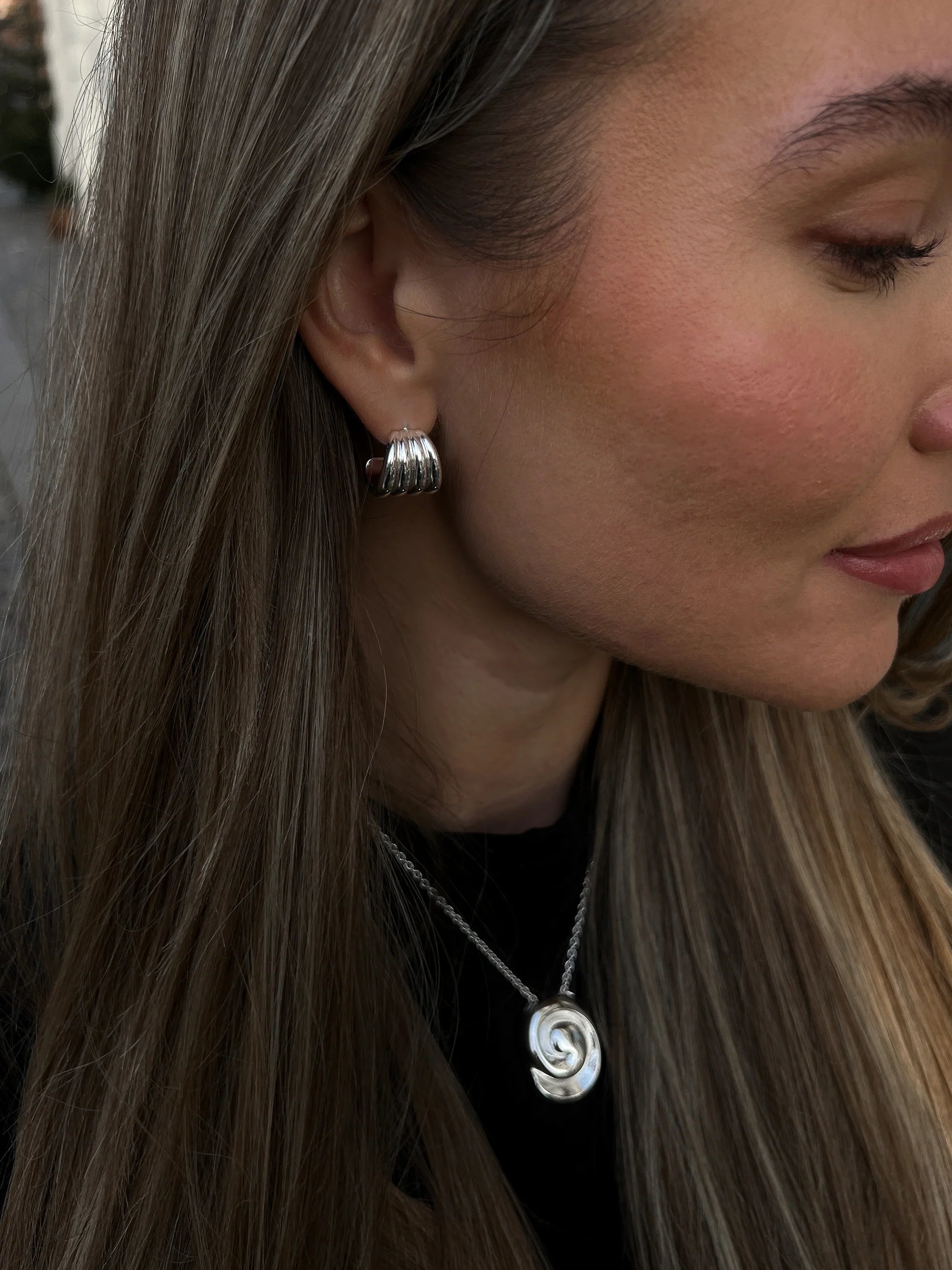 Heritage Earrings silver