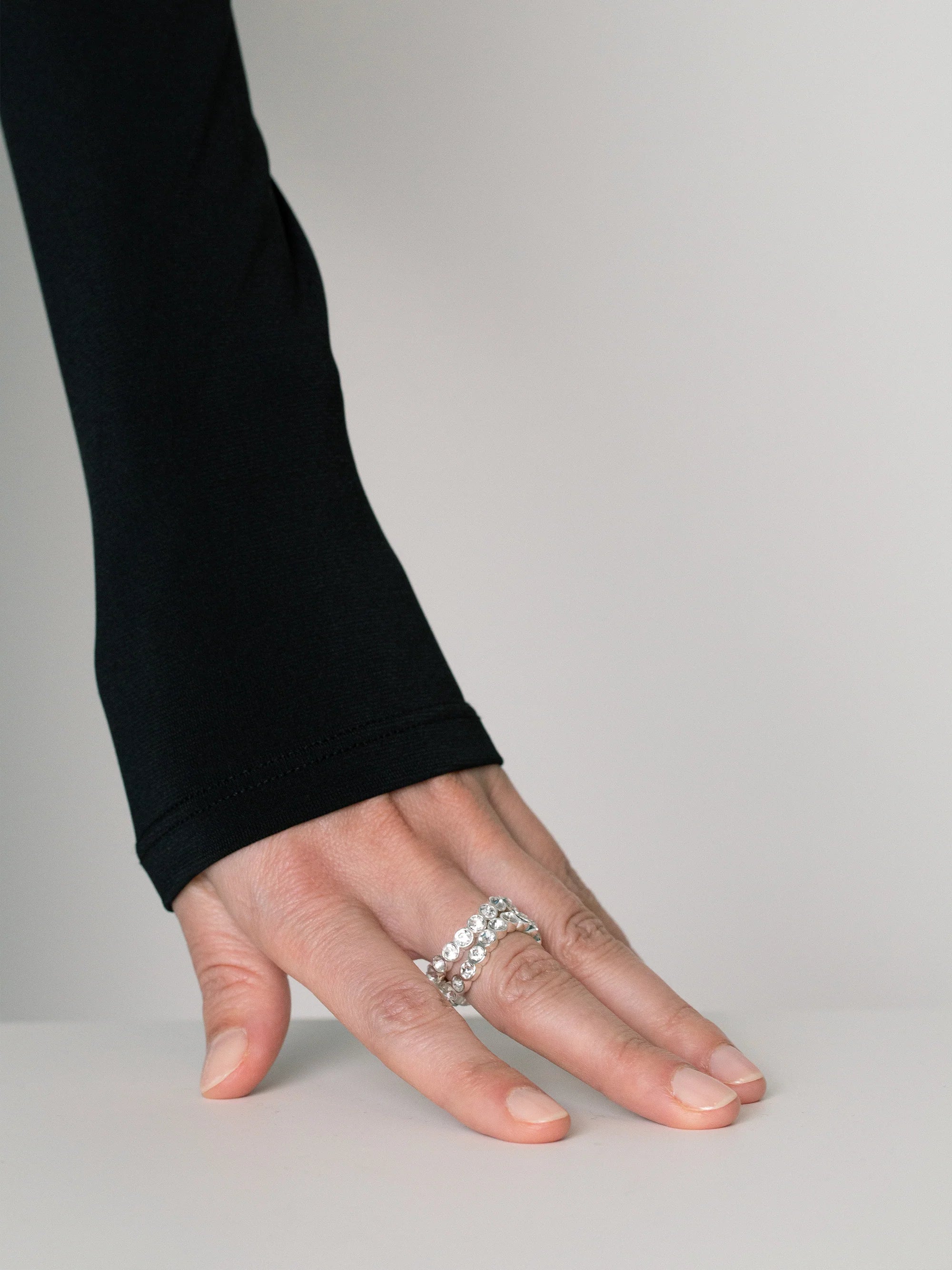 Lotus Wavy Ring silver