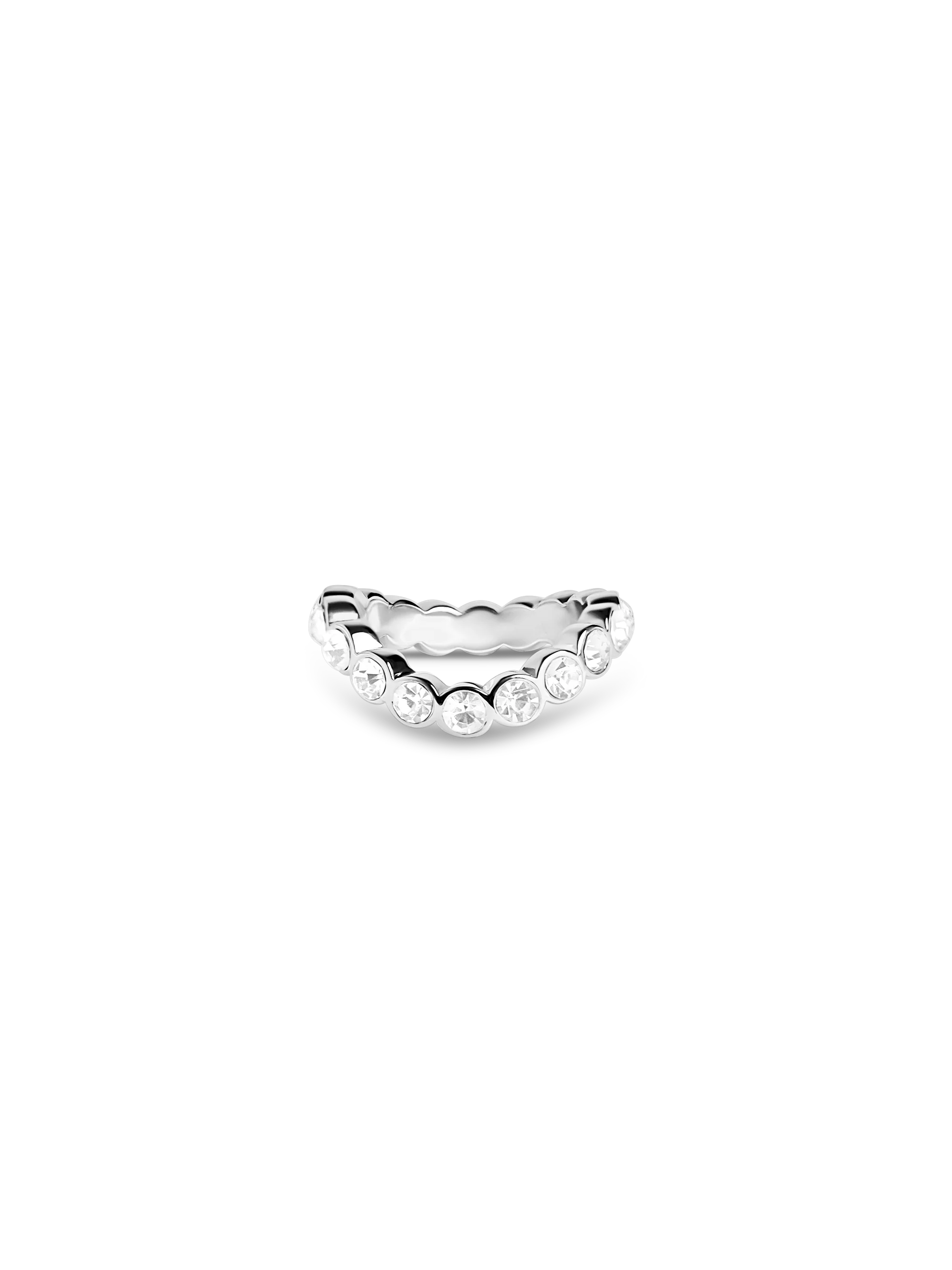 Lotus Wavy Ring silver