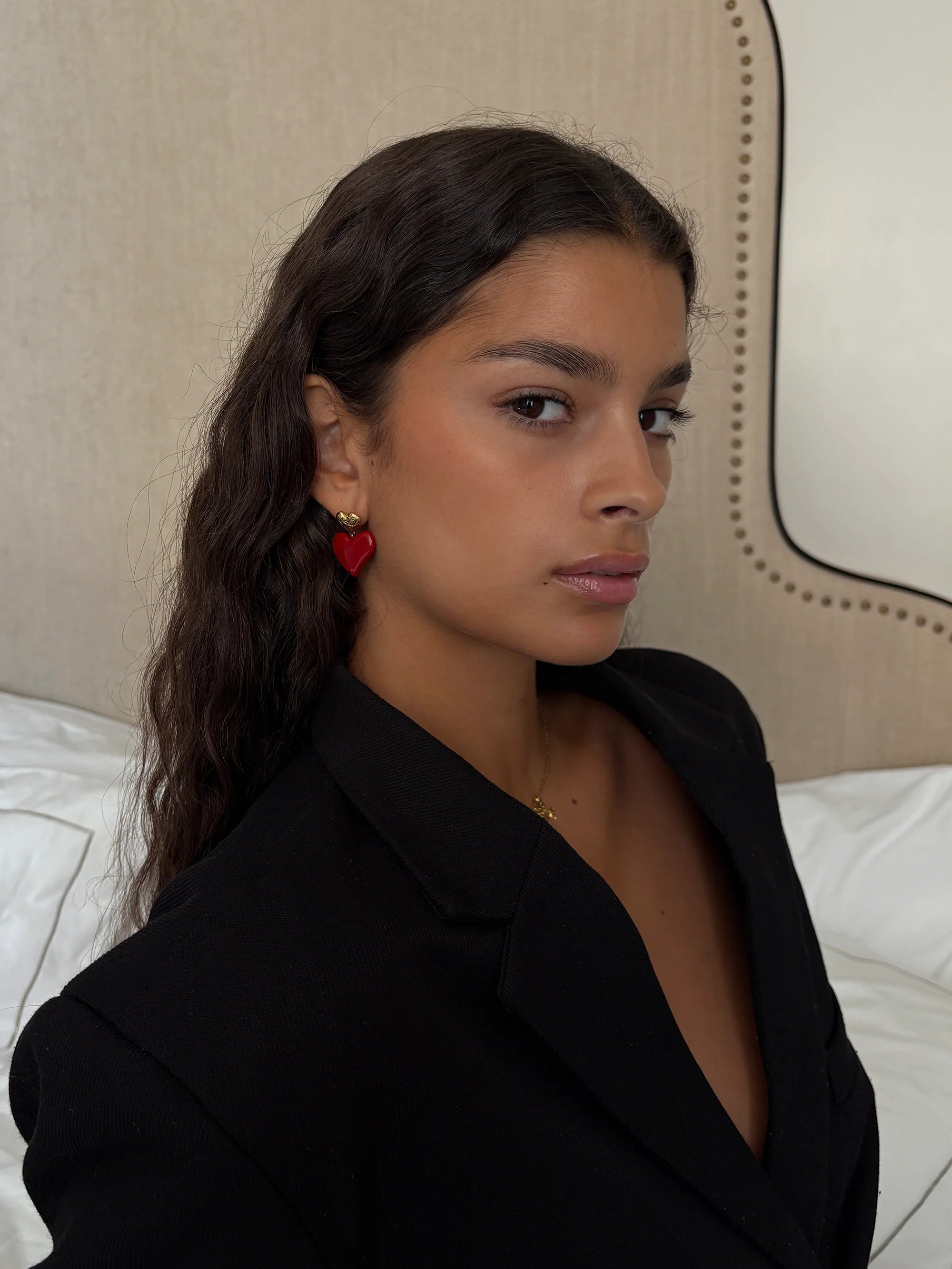 Scarlet Heart Earring golden