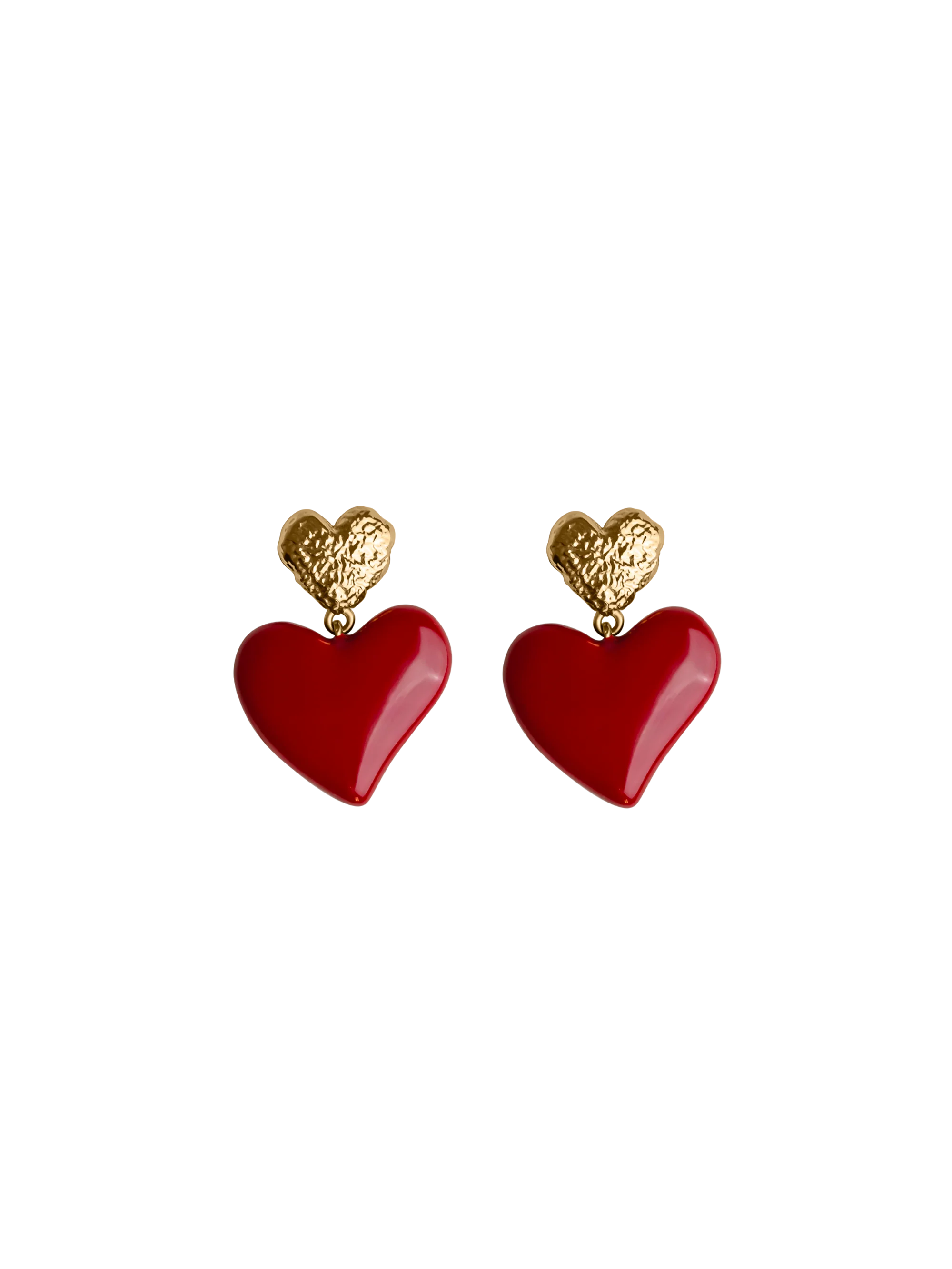 Scarlet Heart Earring golden