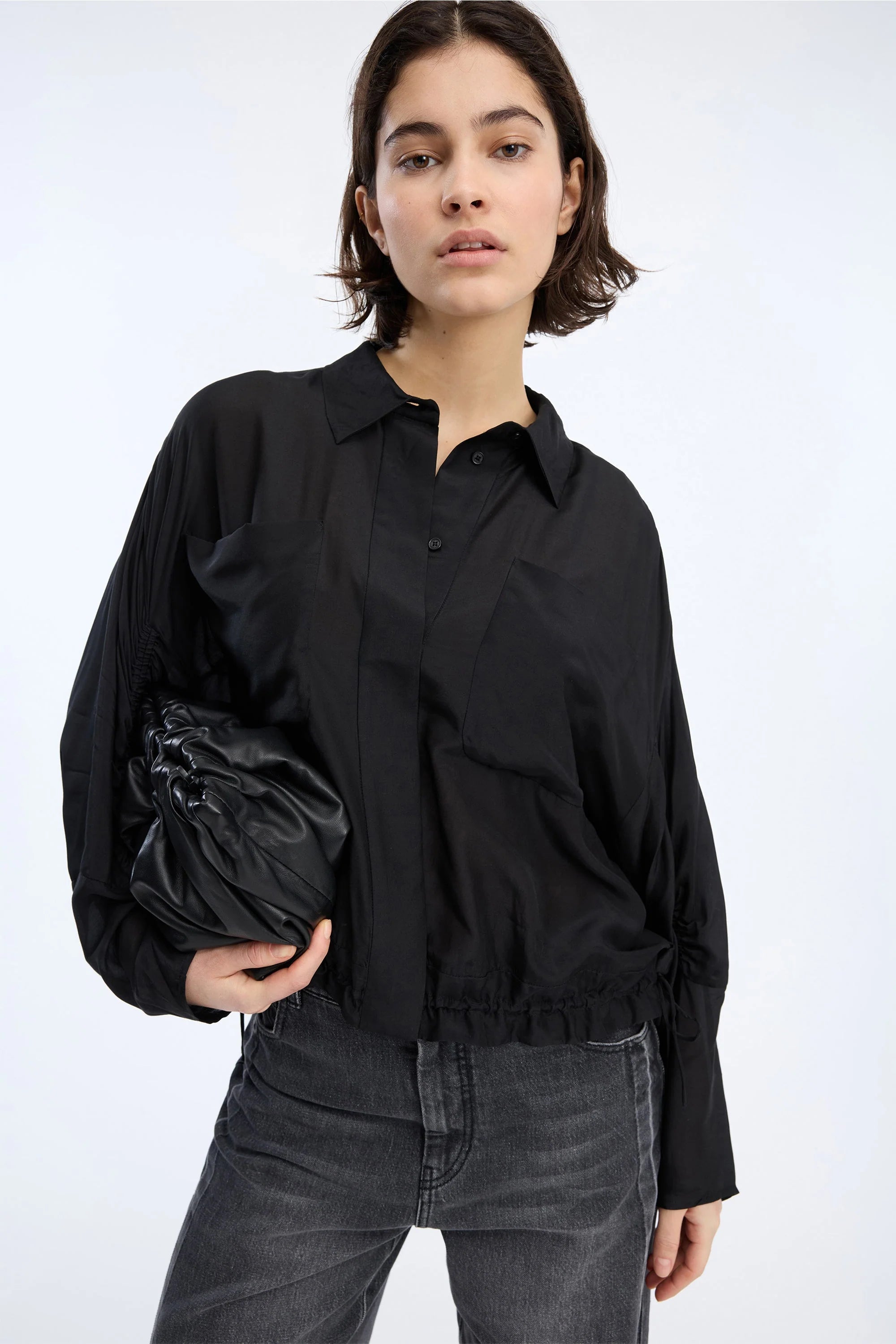 Vigil Top Blouse black