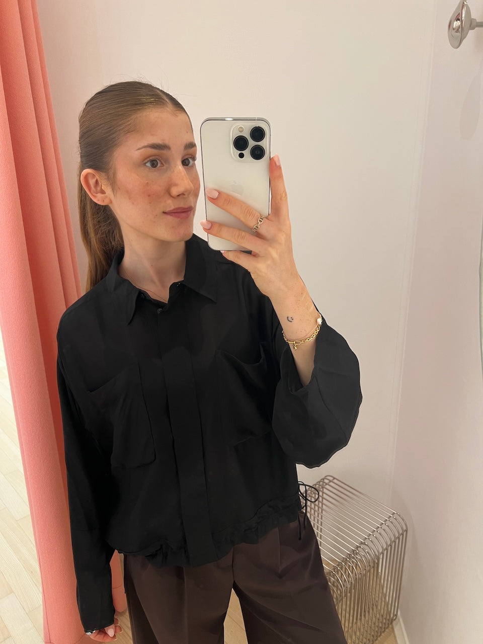 Vigil Top Blouse black