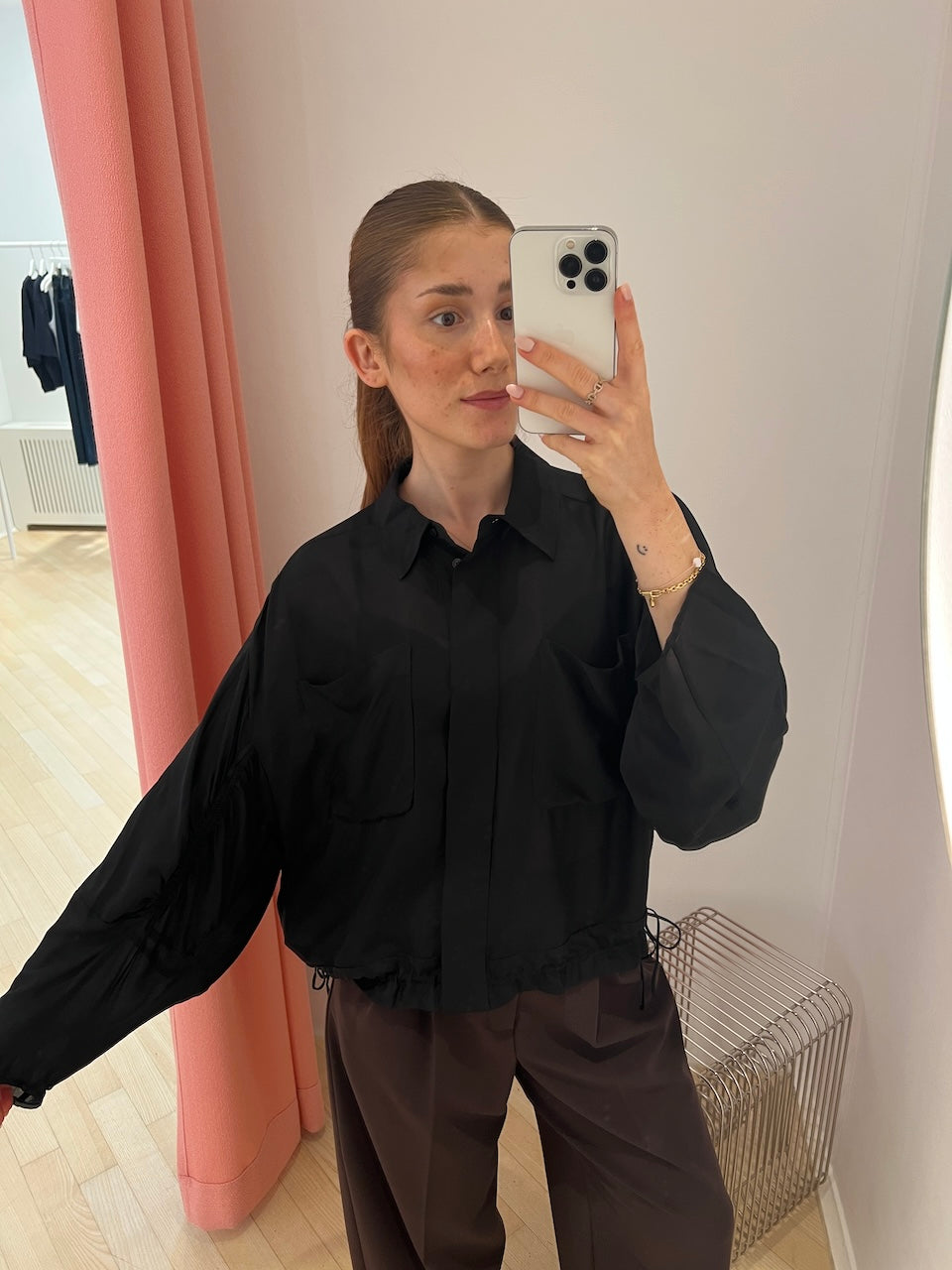 Vigil Top Blouse black
