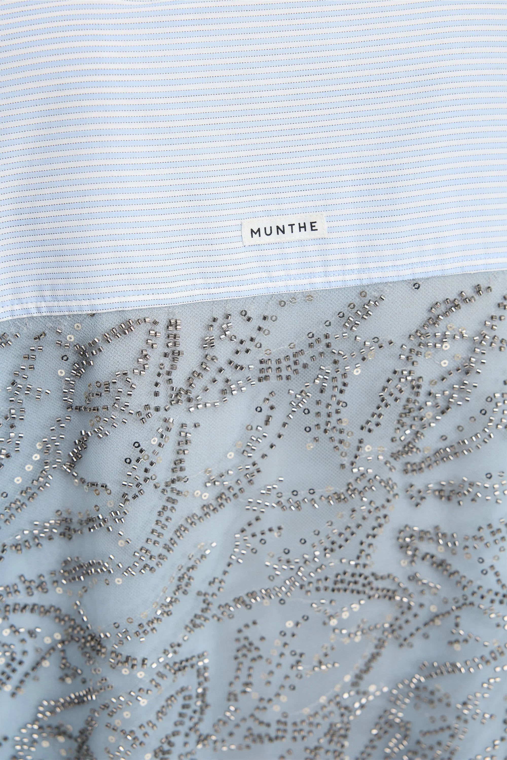 Vontario Top Blouse stripe blue