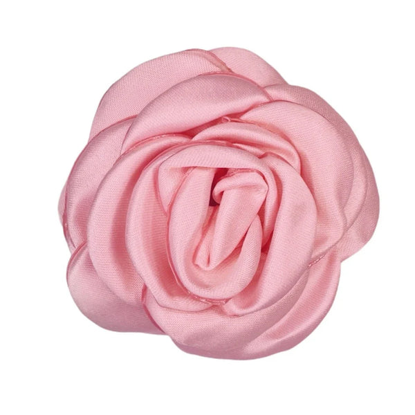 Haarklammer Small Satin Rose Claw pink