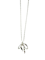 Ribbon Necklace silver