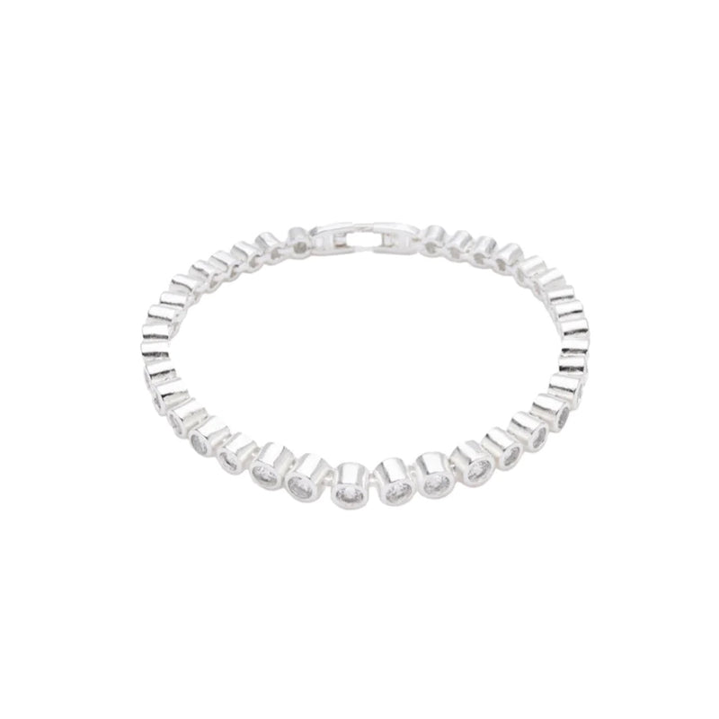 Scarlett Crystal Bracelet silver