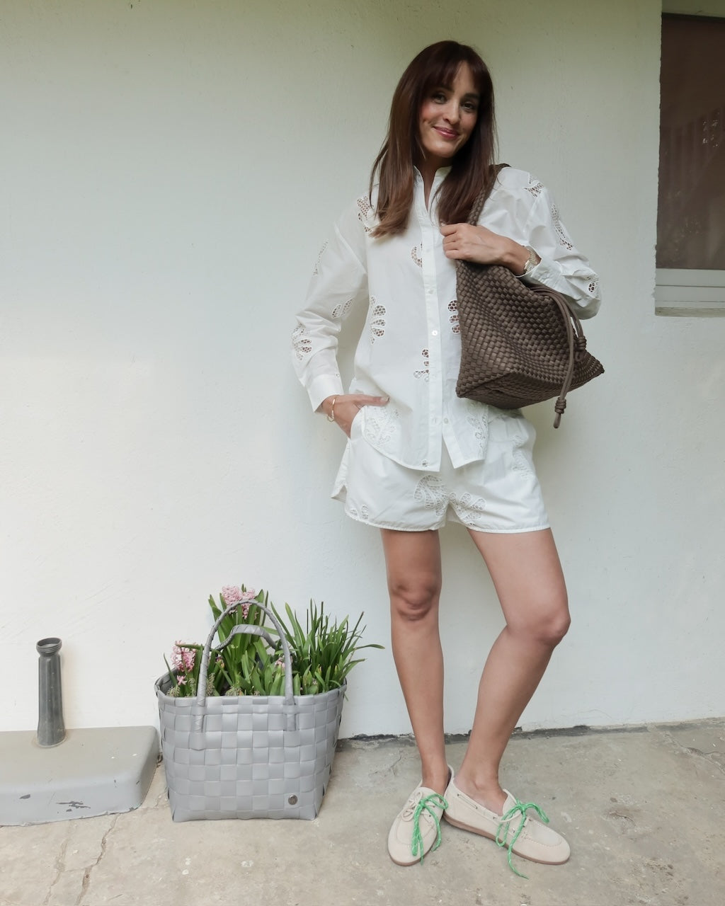 Boat Loafer Brushed Suede light taupe