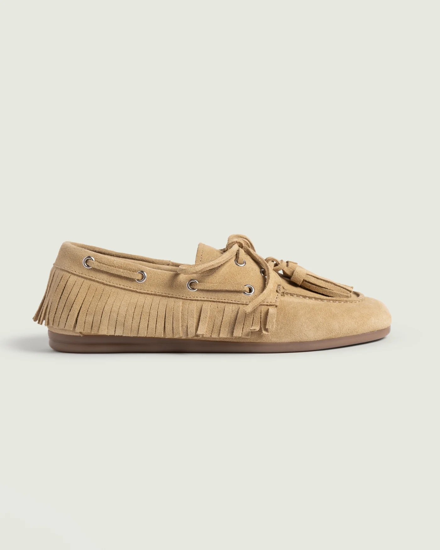 Boat Loafer Native Tassel Suede pado