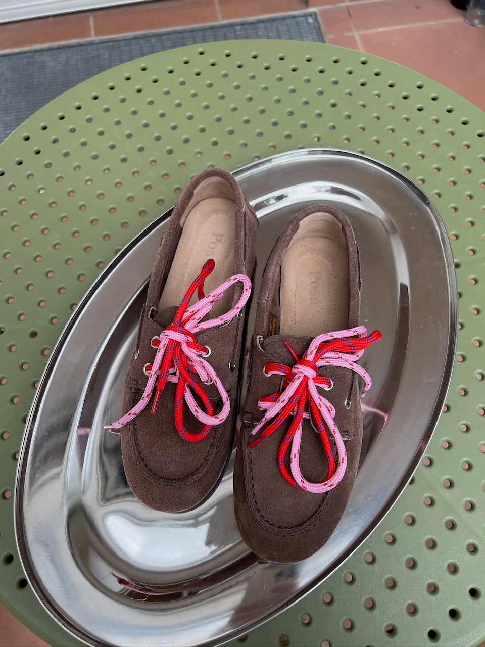 Laces pink / red
