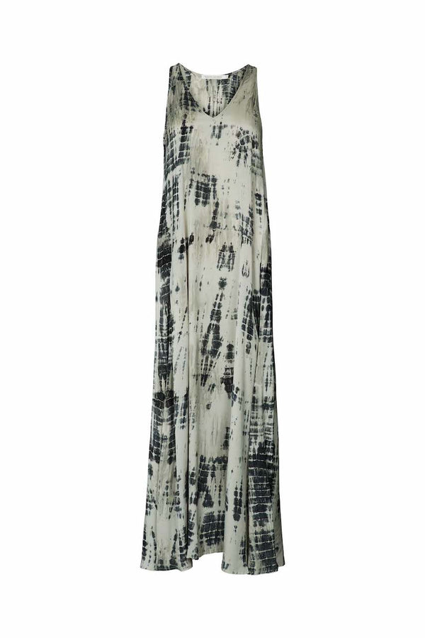 Ian Coil Long Dress silver