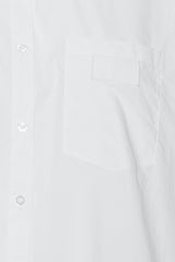 Nalia Poplin Oversized Shirt bright white