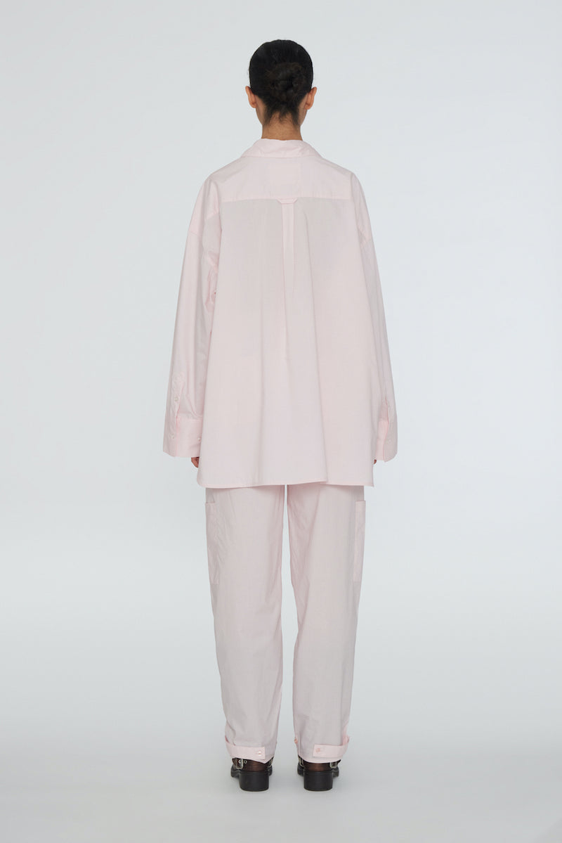 Nalia Poplin Oversized Shirt potpourri