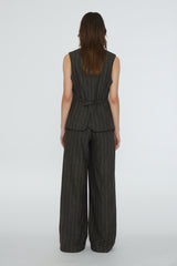 Pinstripe Waistcoat mulch