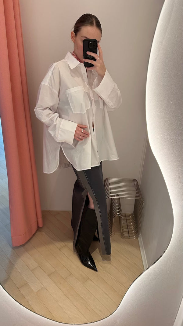 Poplin Classic Shirt bright white