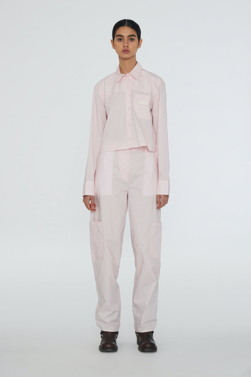 Poplin Cropped Shirt potpourri