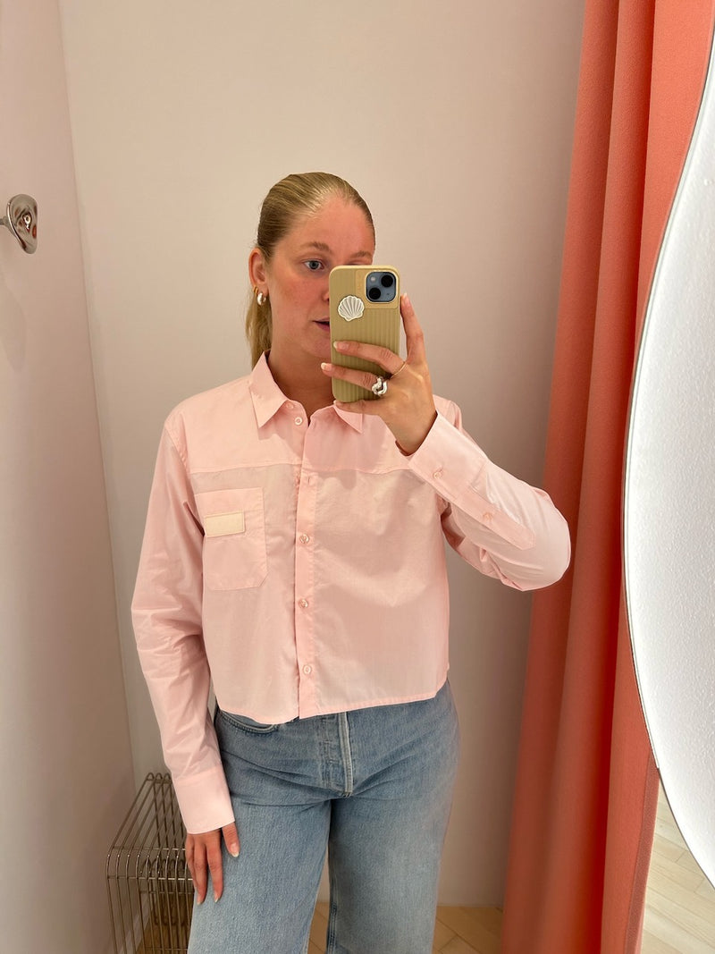 Poplin Cropped Shirt potpourri