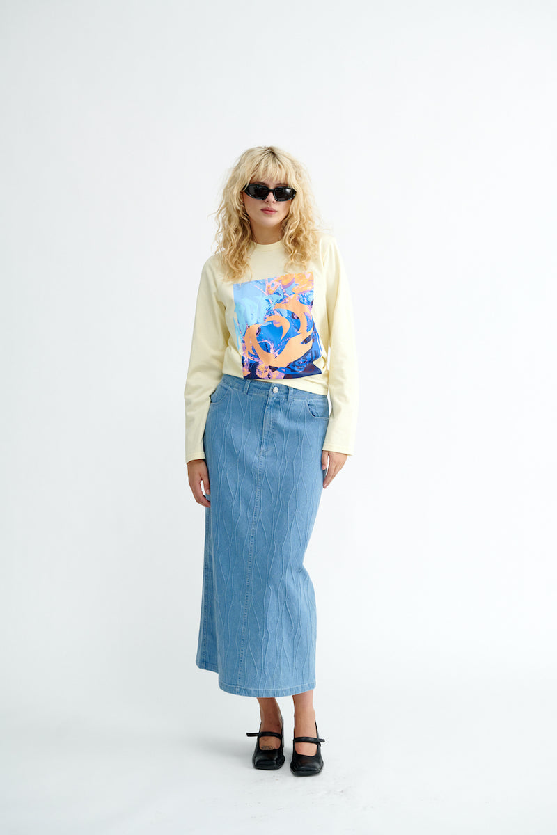 AlfieRS Skirt medium denim