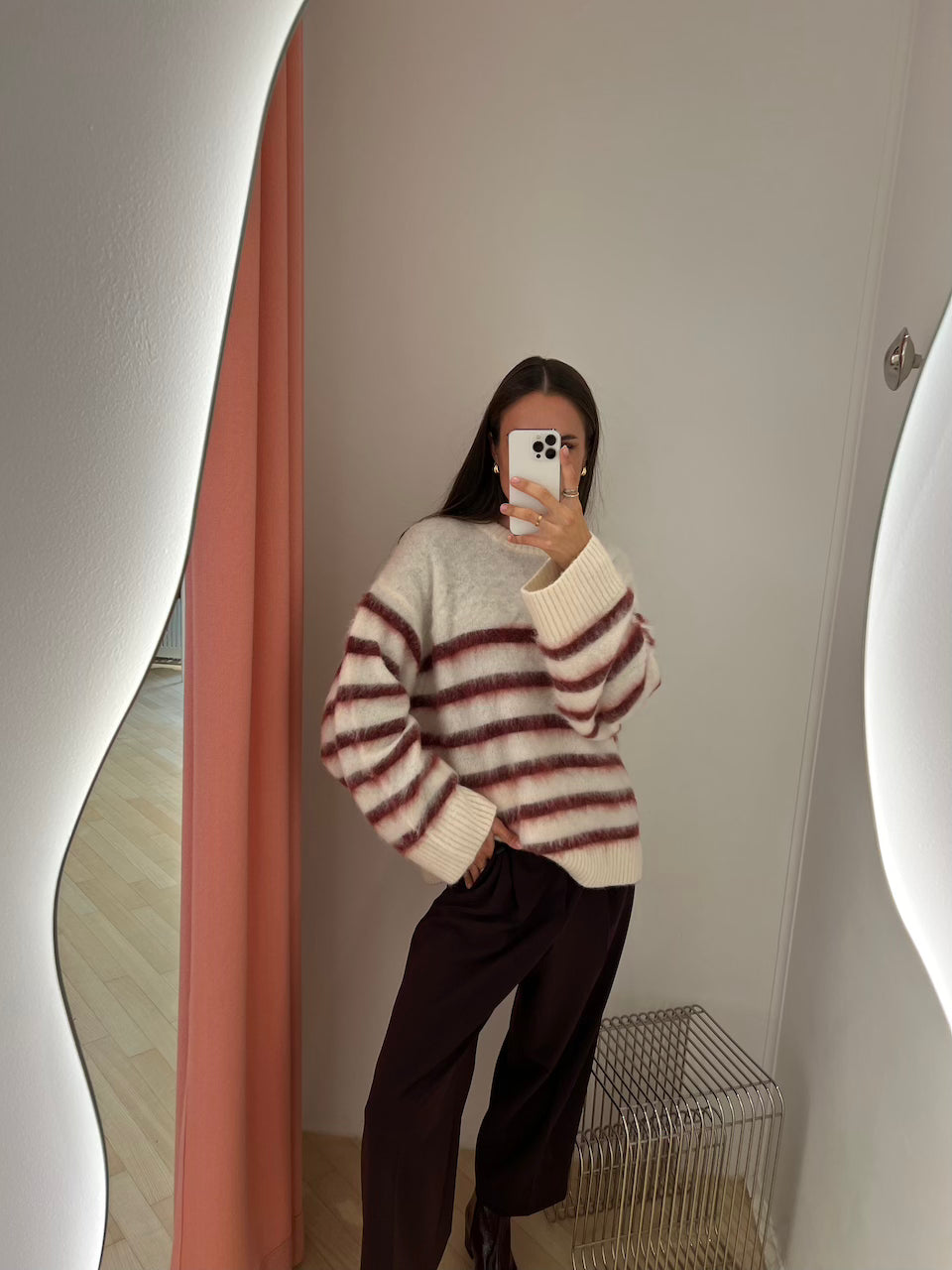 Noa Crop Pants Fluid Cade barolo